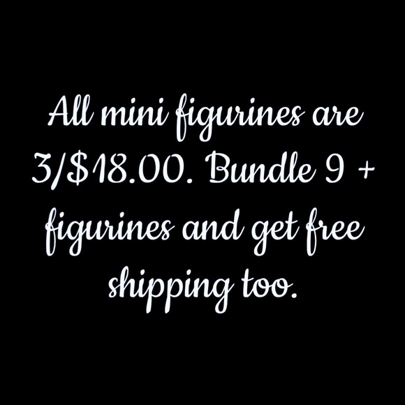 Mini Figurines Sale Bundle Deal - Picture 1 of 1